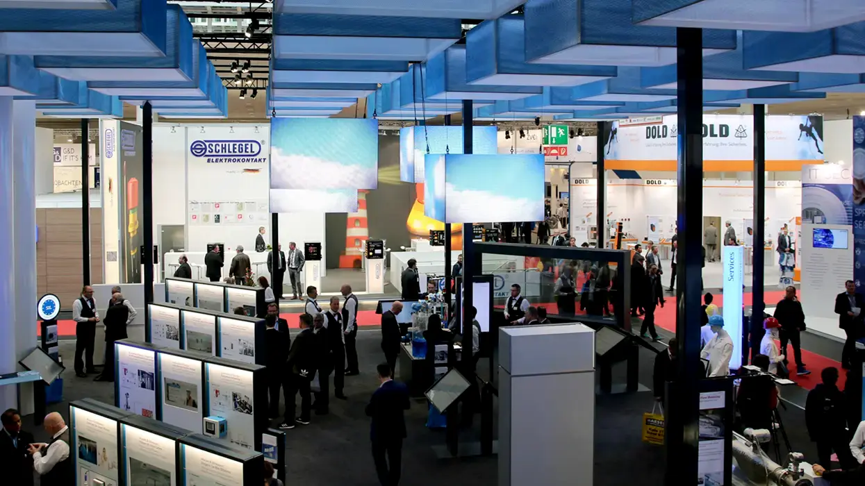 - ICT Endress+Hauser AG Exhibition booth |